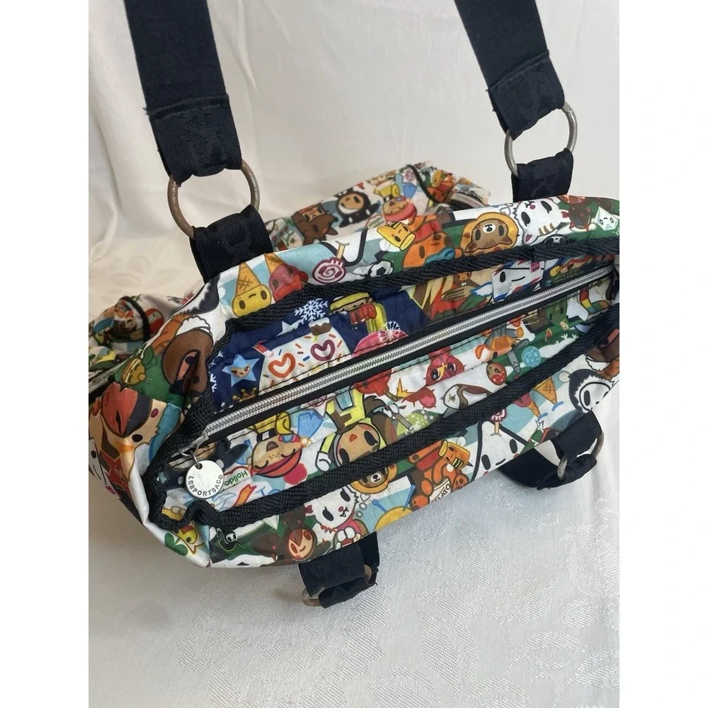 LESPORTSAC X TOKIDOKI‎ Vacanze Winter Wonderland Shoulder Bag Tote Bag 15x15x5